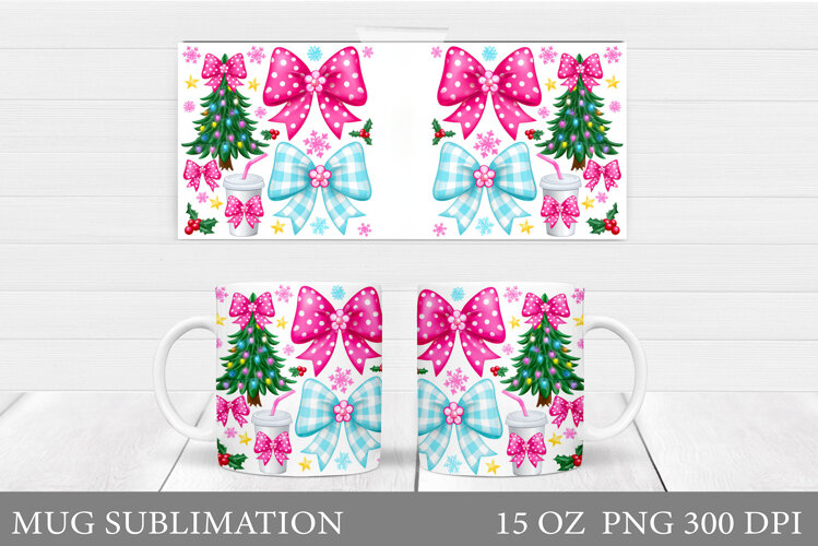 Christmas Mug Design. Christmas Sublimation example image 1