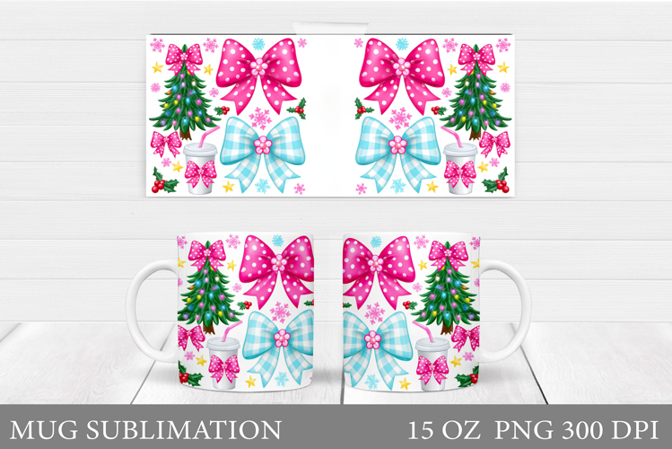 Christmas Mug Design. Christmas Sublimation