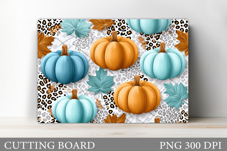 Pumpkin Cutting Board Design. Pumpkin Kitchen Cutting Board