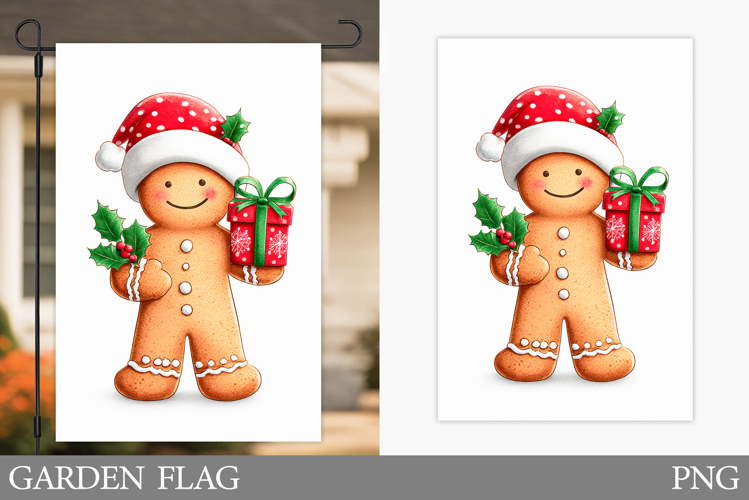 Gingerbread Kitchen Towel. Christmas Kitchen Towel Design