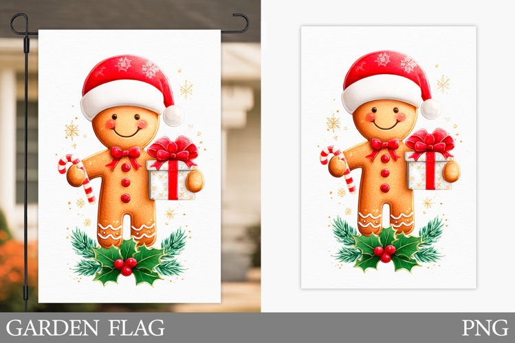 Gingerbread Kitchen Towel. Christmas Kitchen Towel Design