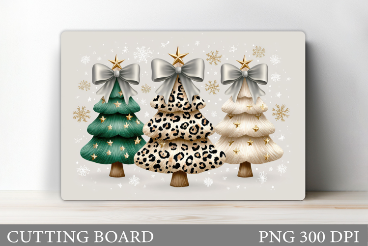 Christmas Tree Cutting Board. Kitchen Cutting Board Design