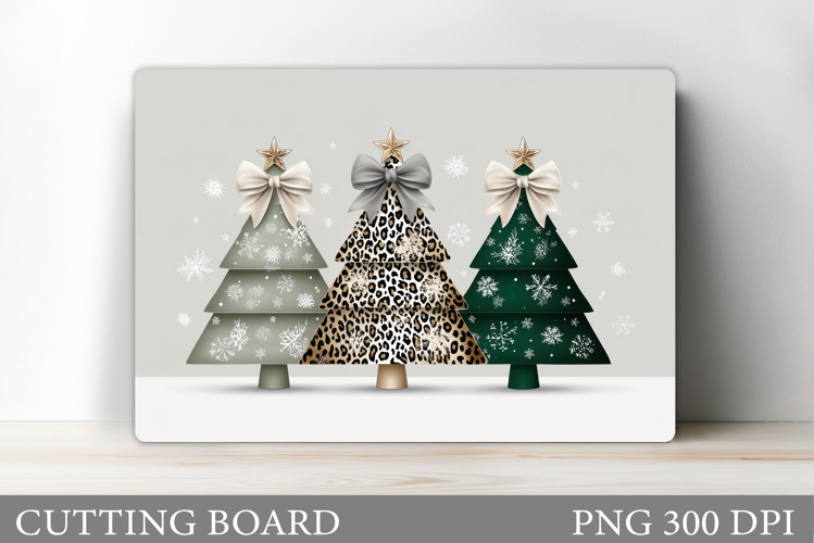 Christmas Tree Cutting Board. Kitchen Cutting Board Design