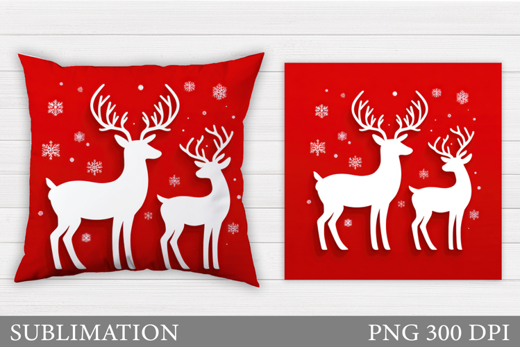 Cute Reindeer Clipart Image 16