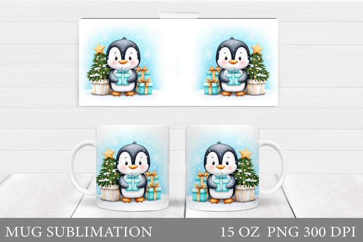 Christmas Penguin Clipart