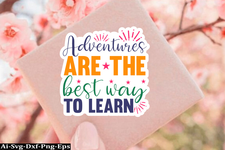 Inspirational Sticker Svg Design, motivational quotes