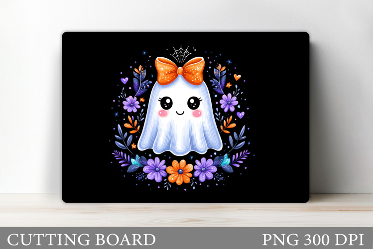 Cute Halloween Cutting Board. Cute Ghost Cutting Board