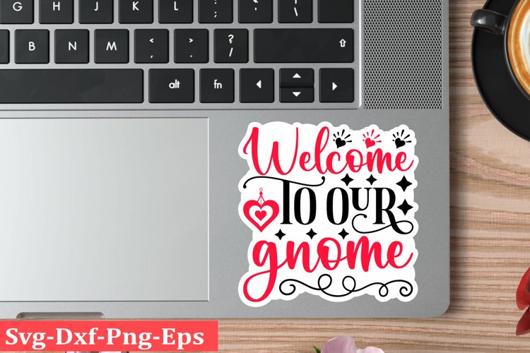 Valentine sticker SVG Design Valentine Love Sticker Svg
