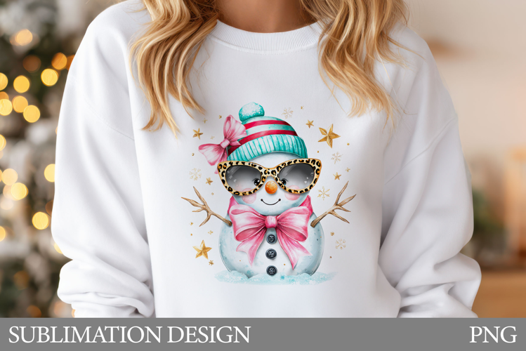Snowman Sublimation. Snowman T-Shirt Sublimation