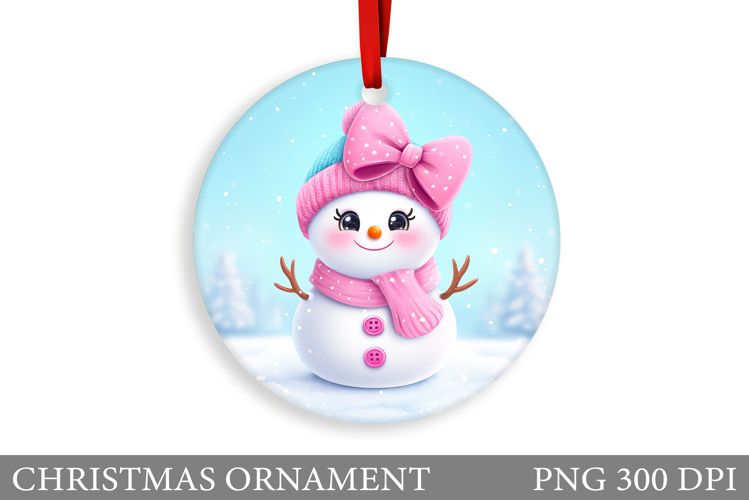 Cute Snowman Clipart Image 6