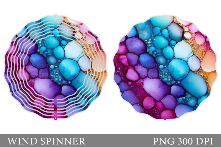 Abstraction Wind Spinner. Abstract Wind Spinner Design