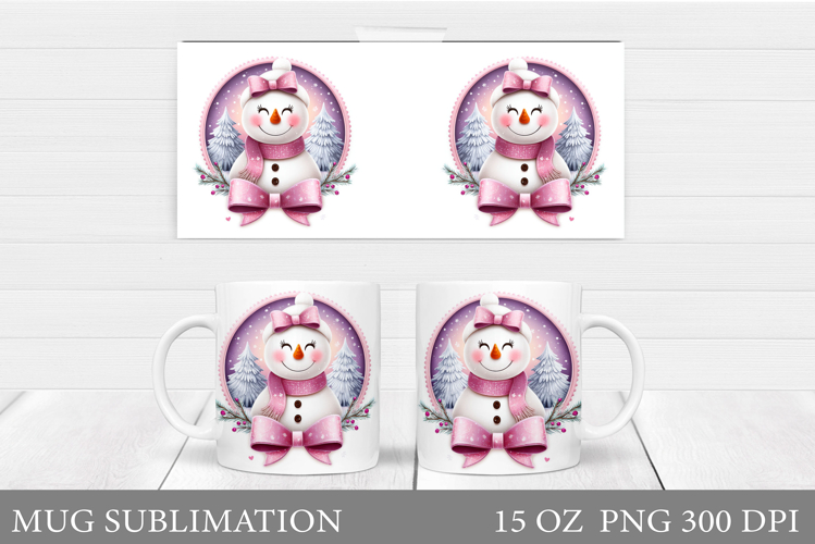 Christmas Snowman Clipart Image 6