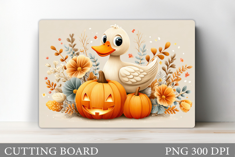 Halloween Goose Cutting Board. Halloween Cutting Board