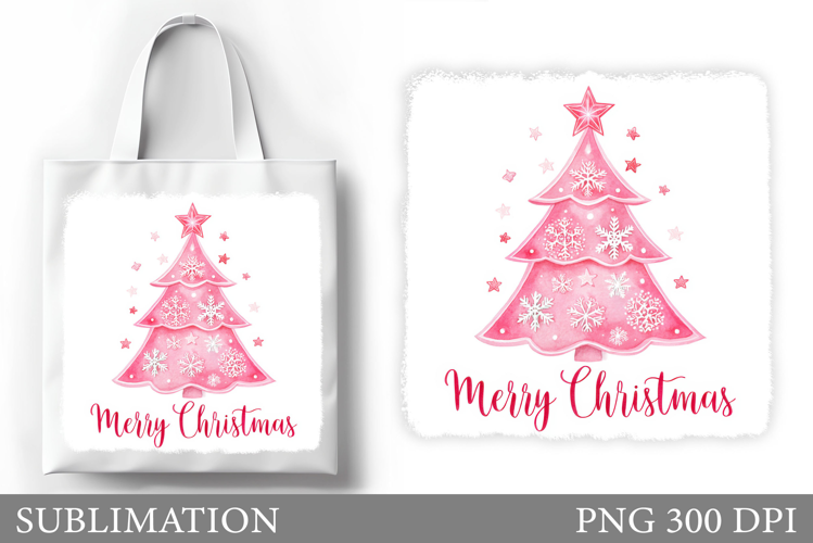 Christmas Tree Tote Bag. Christmas Tote Bag Design