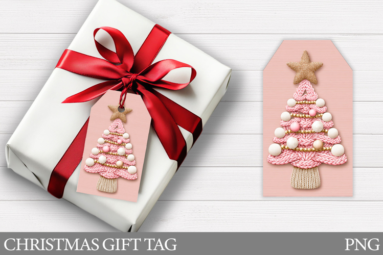 Christmas Gift Tag Printable. Christmas Tree Gift Tag Design