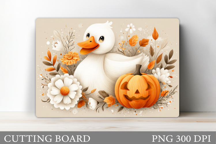 Halloween Goose Cutting Board. Halloween Cutting Board