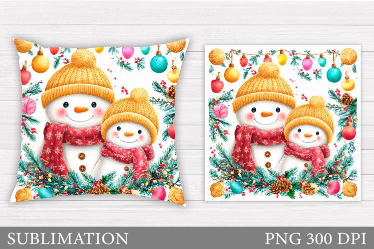 Snowman Sublimation Image 17