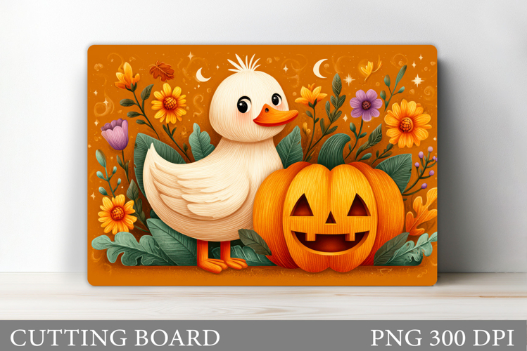 Halloween Goose Cutting Board. Halloween Cutting Board