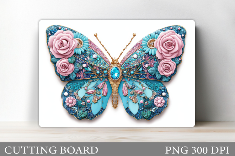Butterfly Cutting Board. Butterfly Sublimation