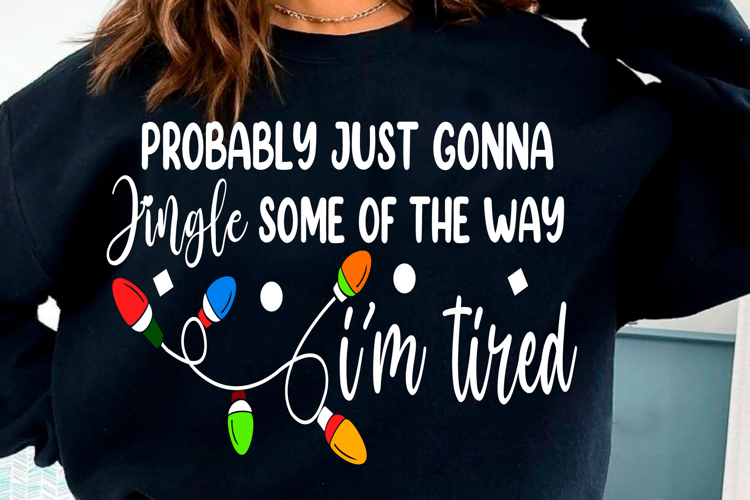 Probably Just Gonna Jingle Christmas PNG