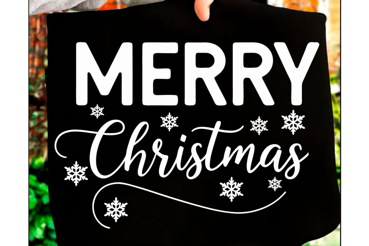 Merry Christmas SVG PNG, Christmas Trees