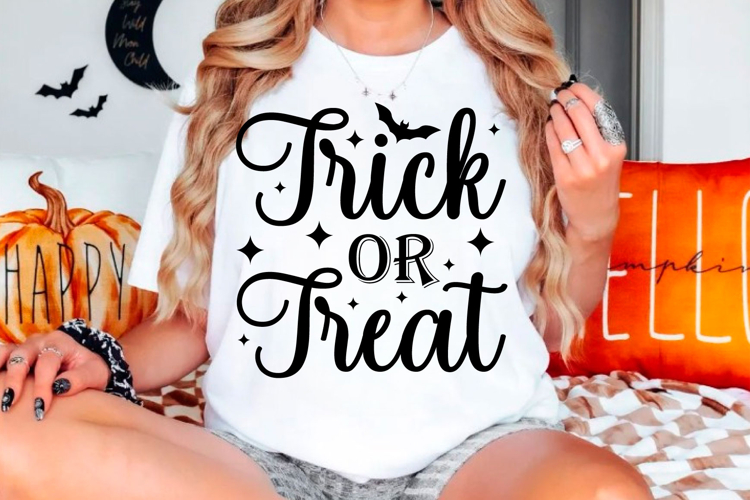 Trick or Treat Halloween svg design