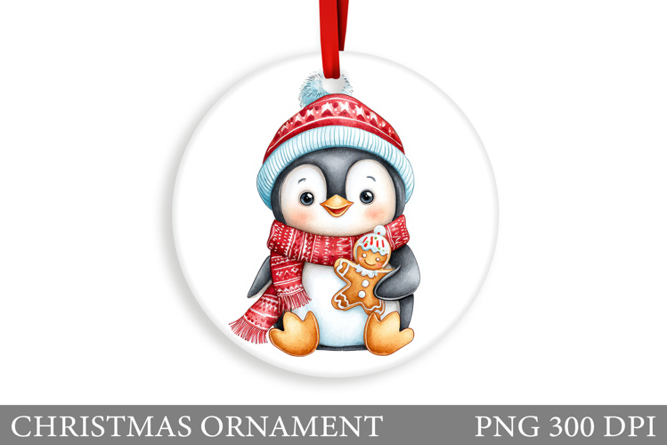 Christmas Penguin Clipart Image 10