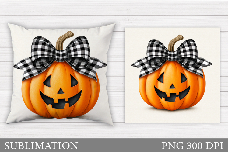 Halloween Pumpkin Pillow. Halloween Pillow Sublimation