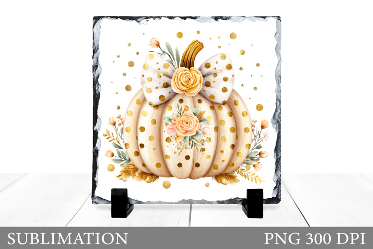 Pumpkin Slate Design. Pumpkin Sublimation