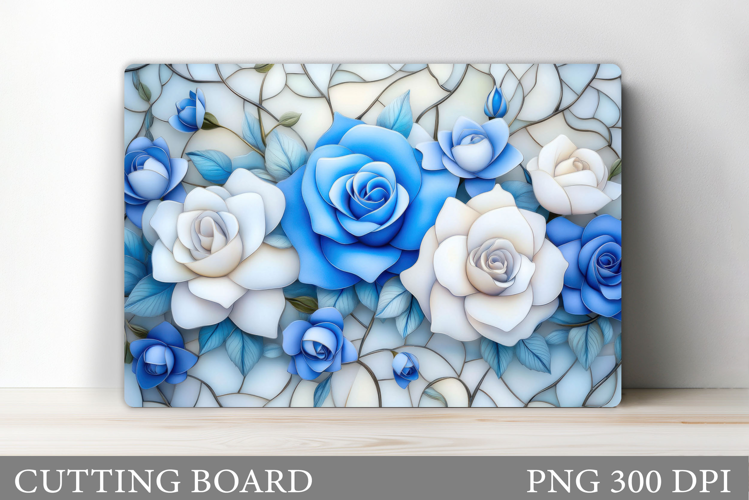 Roses Cutting Board. Flowers Cutting Board Sublimation