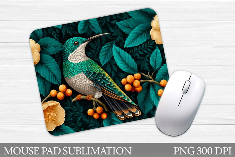 Bird Mouse Pad Design. Spring Birds Mouse Pad