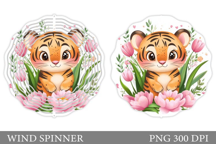 Cute Tiger Clipart Image 8