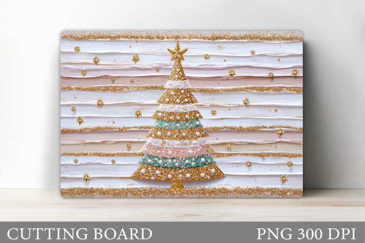 Christmas Tree Cutting Board. Kitchen Cutting Board Design