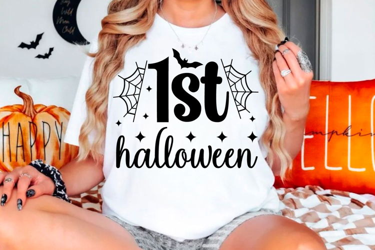 1st halloween Halloween svg design