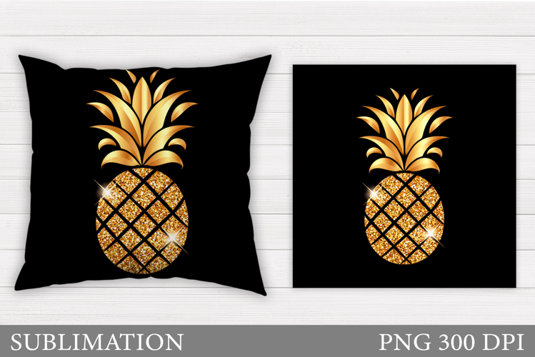 Pineapple Pillow Design. Pineapple Sublimation
