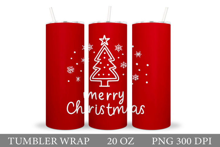 Merry Christmas Tumbler. Christmas Tumbler Sublimation
