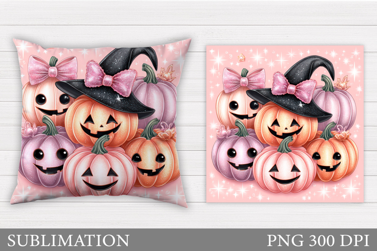 Halloween Pumpkin Pillow. Halloween Pillow Design