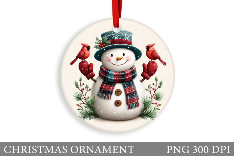 Snowman Sublimation Image 2