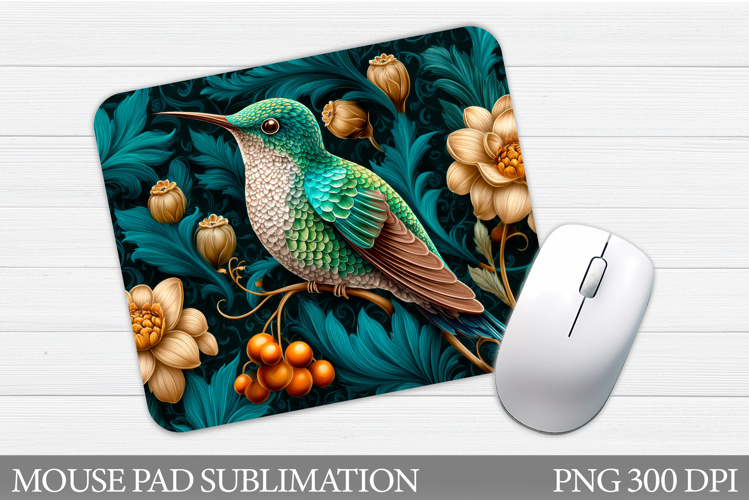 Bird Mouse Pad Design. Spring Birds Mouse Pad