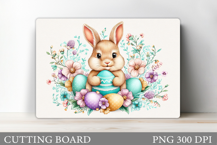 Easter Bunny Cutting Board. Easter Cutting Board Design