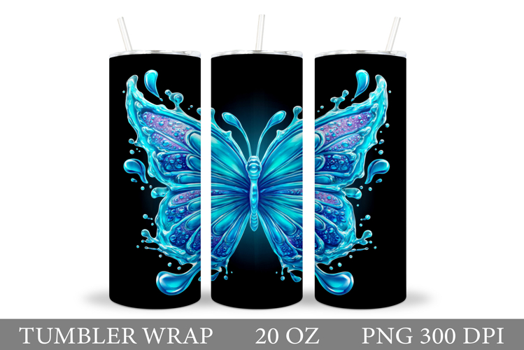 Blue Butterfly Clipart Image 17