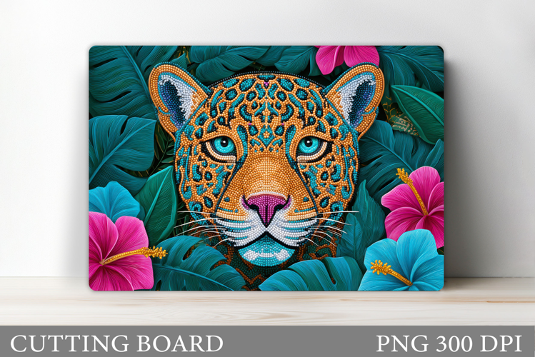 Leopard Cutting Board Design. Leopard Sublimation