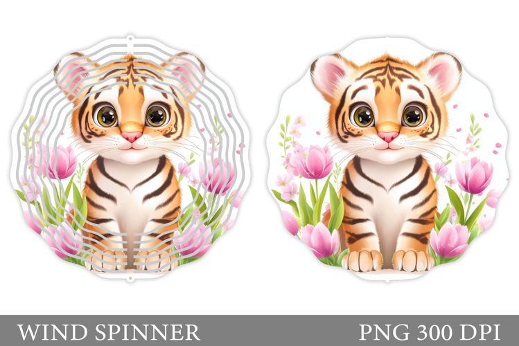 Cute Tiger Clipart Image 7