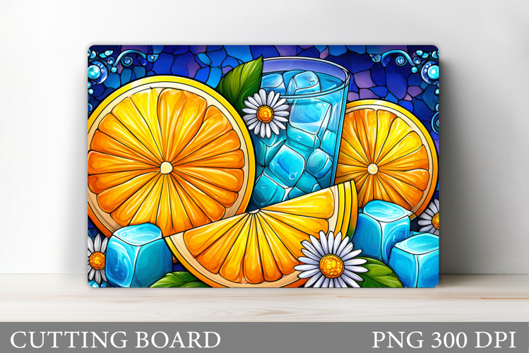 Lemons Cutting Board. Summer Cutting Board Sublimation