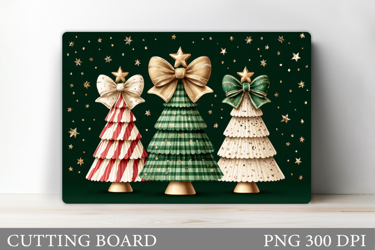 Christmas Tree Cutting Board. Kitchen Cutting Board Design