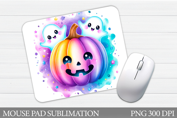 Halloween Pumpkin Mouse Pad. Halloween Mouse Pad Sublimation