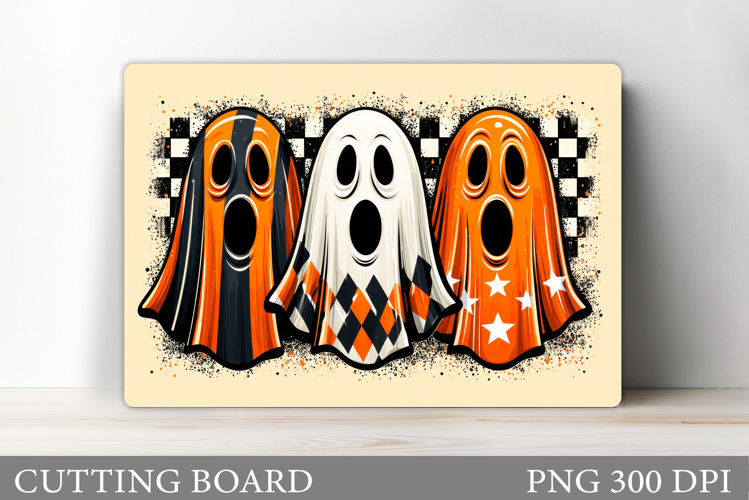 Cute Halloween Cutting Board. Cute Ghost Cutting Board