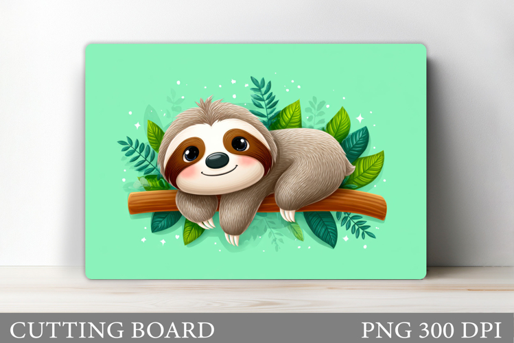 Cute Sloth Clipart Image 8