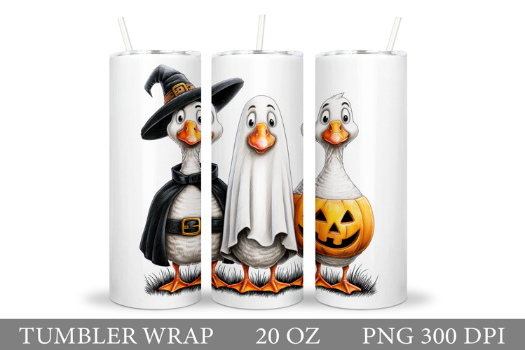 Halloween Goose Tumbler. Halloween Tumbler Design