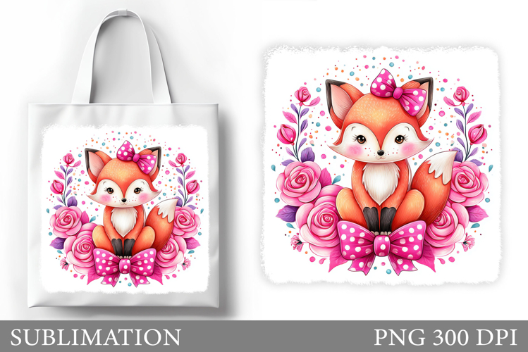 Cute Fox Clipart Image 4